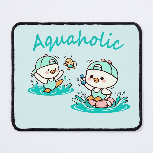 Item preview, Cute Duck Aquaholic Water Aerobics designed and sold by StylishDesigns_ByJohn.
