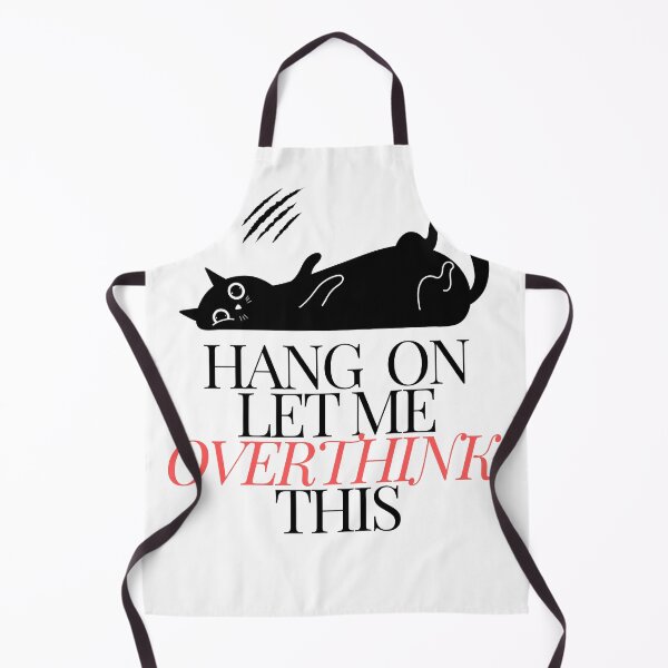 Item preview, "Let Me Overthink This" – Black Cat Design designed and sold by shopfindingbeni.