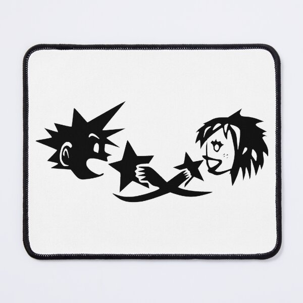 Item preview, Sora and Kairi Paopu Fruit Secret Place Cave Drawing - black designed and sold by yoake-threads.