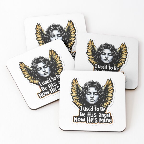 Item preview, I Used To Be His Angel Now He's Mine designed and sold by HelicalCreative.