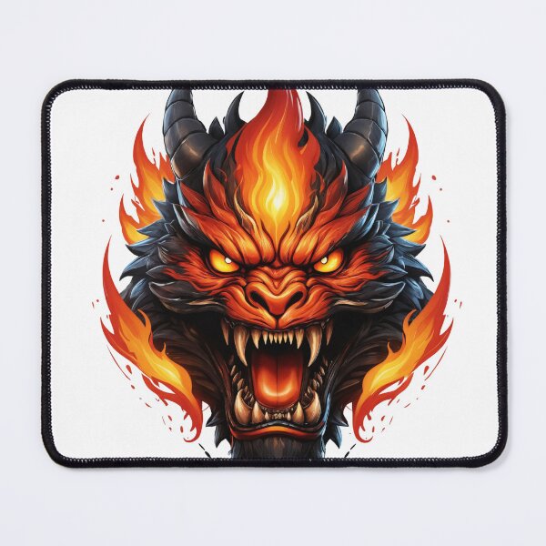 Item preview, Flaming Kaiju designed and sold by PopOptikal.