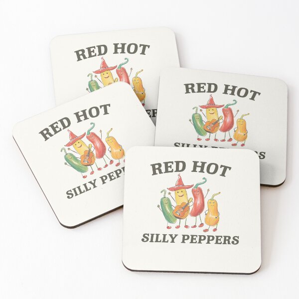 Artikelvorschau, Red Hot Silly Peppers Shirt, Unisex T-Shirt, lustiges T-Shirt, Meme T-Shirt, schräges T-Shirt, albern entworfen und verkauft von samidsou.