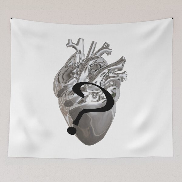 Item preview, AURORA Aksnes What Happened To The Heart ? Chromatic Heart Question Mark . designed and sold by incloudines.