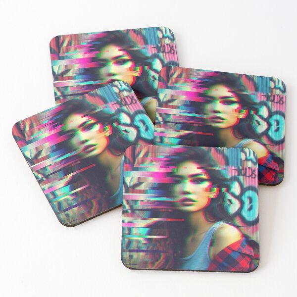 Item preview, Digital Glitch Portrait designed and sold by TheShadow30.