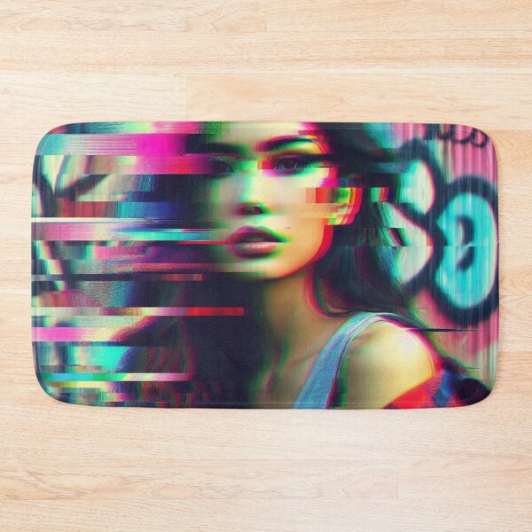 Item preview, Digital Glitch Portrait designed and sold by TheShadow30.