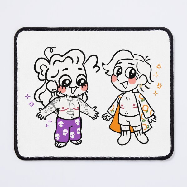 Item preview, skull pants ed + orange robe stede designed and sold by eddiepeaches.