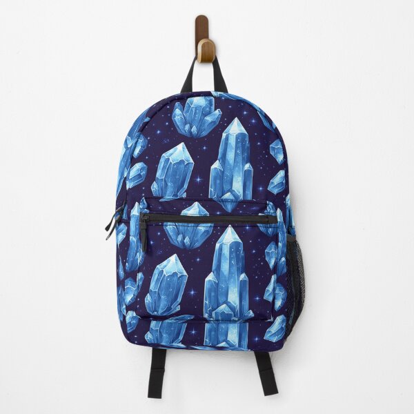 Item preview, Blue Crystals Floating in a Starry Sky designed and sold by kansaikate.