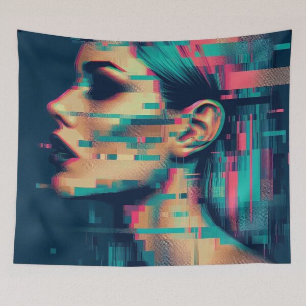 Item preview, Fragmented Pulse: The Digital Psyche designed and sold by TheShadow30.
