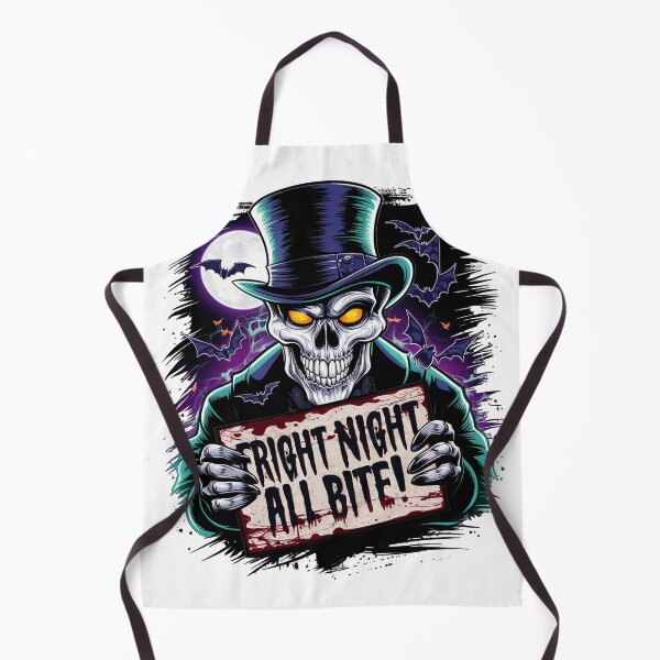 Item preview, Fright Night All Bite –  Skelton Halloween Design designed and sold by asprse.