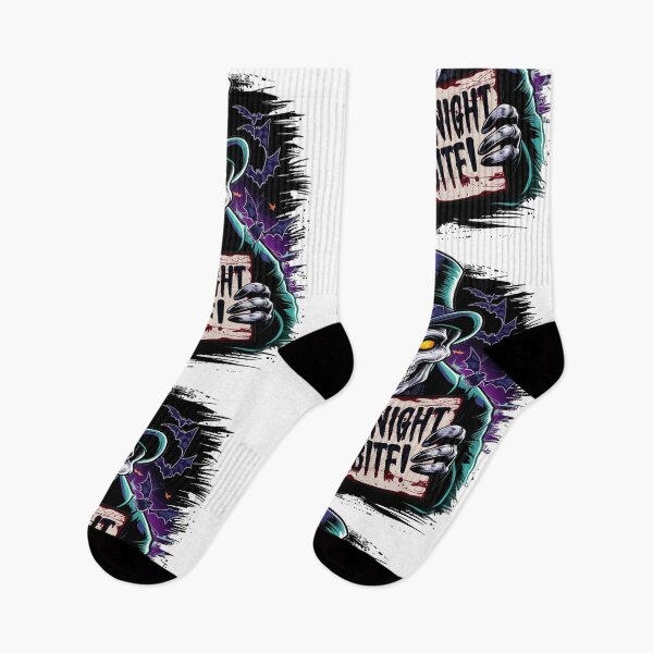 Item preview, Fright Night All Bite –  Skelton Halloween Design designed and sold by asprse.
