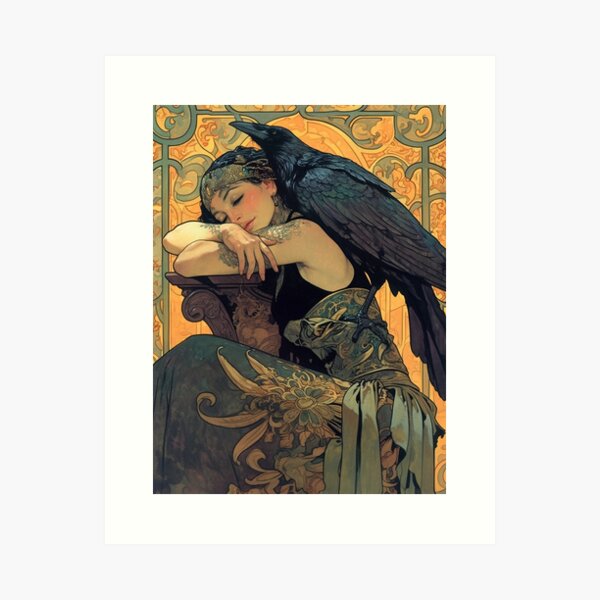 The protector Art Print