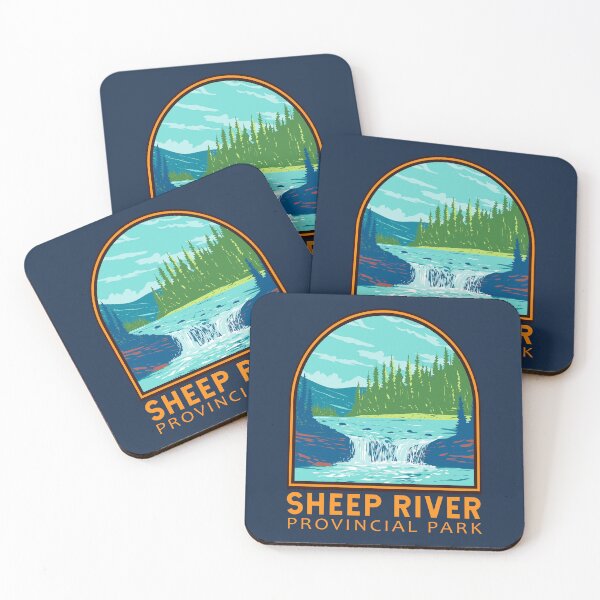 Item preview, Sheep River Provincial Park Emblem designed and sold by KrisSidDesigns.