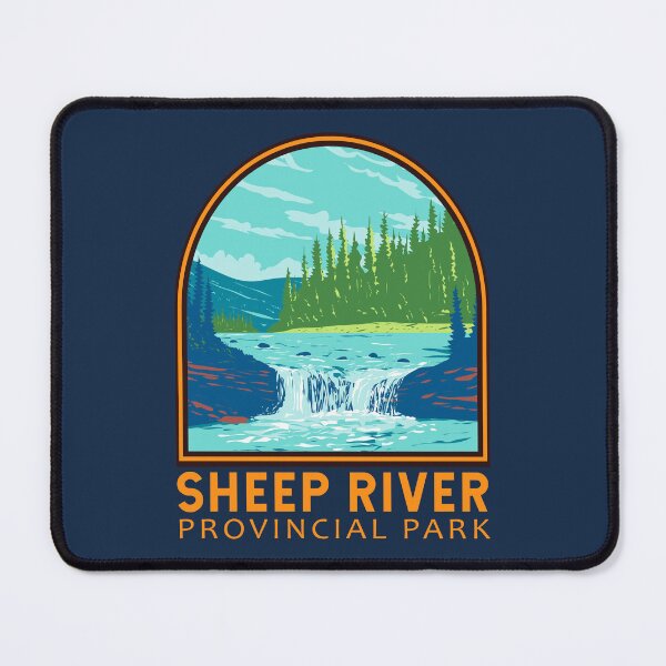 Item preview, Sheep River Provincial Park Emblem designed and sold by KrisSidDesigns.
