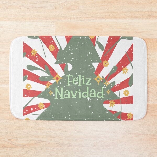 Item preview, Christmas colorful feliz navidad designed and sold by Abelievingheart.