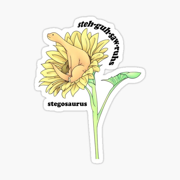 Item preview, Dinosaure fleuri designed and sold by tayberander.