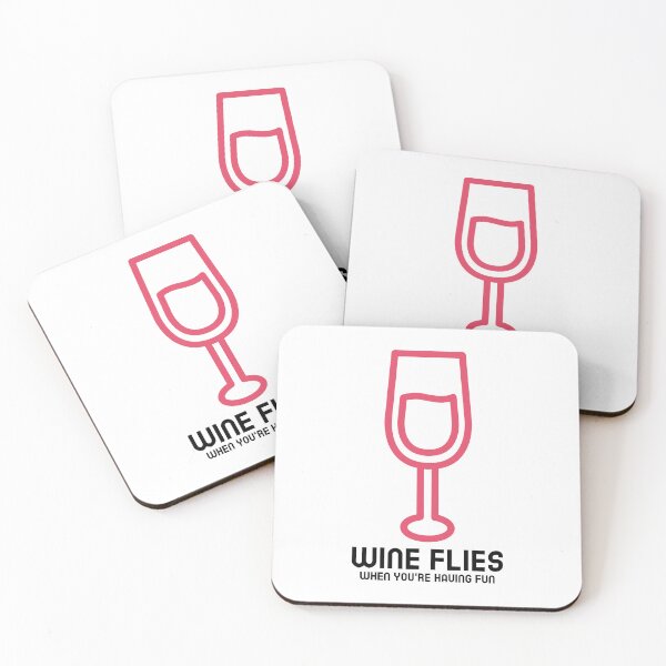 Item preview, Wine flies when you're having fun designed and sold by FirstTimeTees.