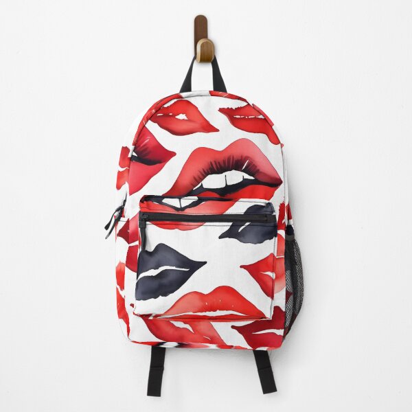 Item preview, Bold red and black lips designed and sold by NolineXpression.