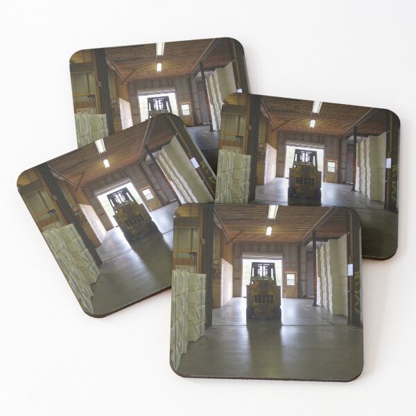 Item preview, Forklift in Warehouse: industrial image designed and sold by Dustwood-Media.
