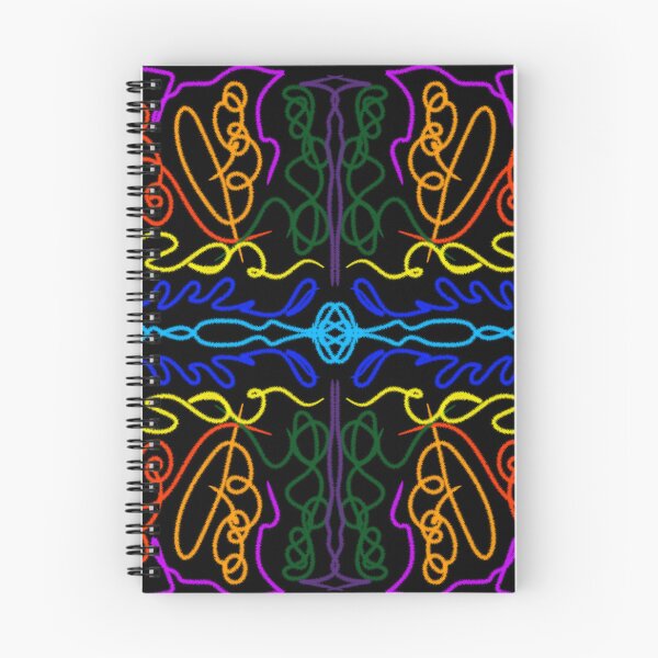 Item preview, Patrón abstracto de colores del arco iris simétrico designed and sold by Stefrait-7.