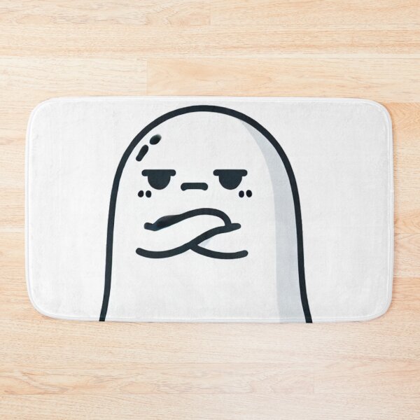 Item preview, Cute Annoyed Tired Ghost designed and sold by itskrrish.