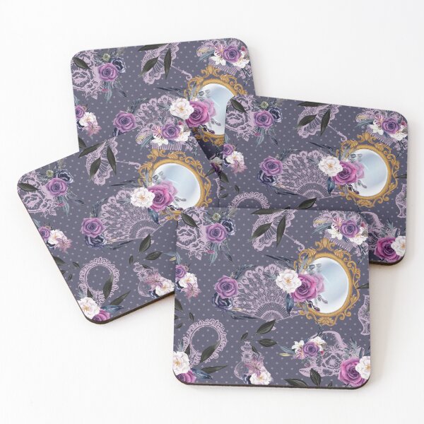 Item preview, Rococo Era Florals designed and sold by TurquoiseBird.