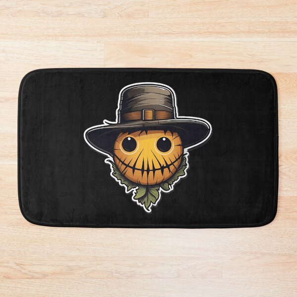 Item preview, Dapper Scarecrow: Charming Halloween Pumpkin-Head Print designed and sold by cabana.space.