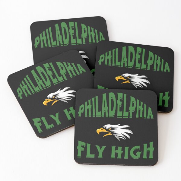Item preview, philadelphia eagles fly high designed and sold by GlobalPrintArt.
