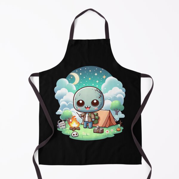 Item preview, Cute Zombie in a Dreamy Fantasy World Camping Adventure (2D) designed and sold by Mechanical-Artt.