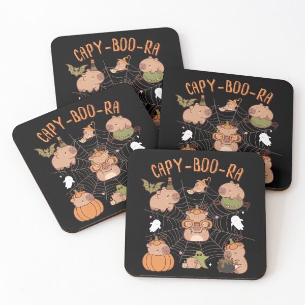 Item preview, Capybara Halloween "Capy-BOO-ra"  designed and sold by GroovyFusion.