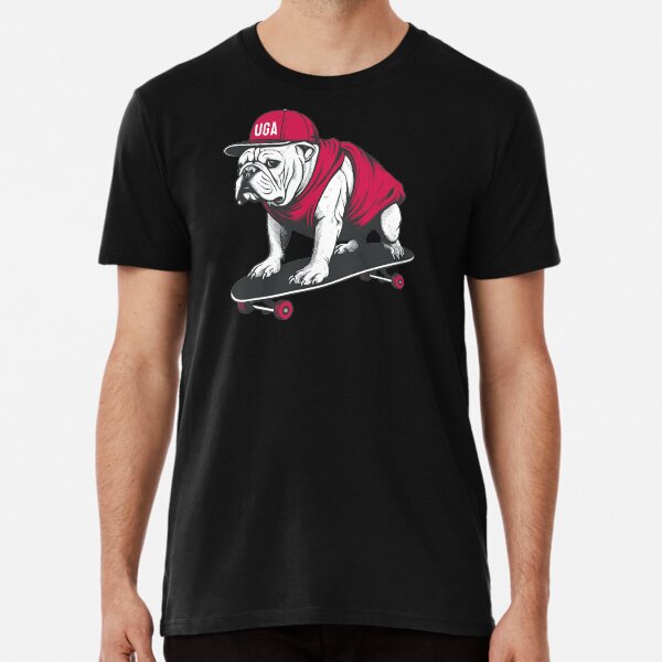 Item preview, Funny UGA Bulldogs Skateboarder Playing Classic designed and sold by gonktoys.