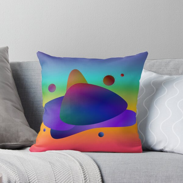 Artikelvorschau, Bunte, abgerundete geometrische Formen in Regenbogenfarben entworfen und verkauft von AnnabellaRh.