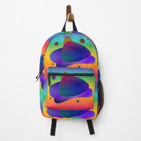 Artikelvorschau, Bunte, abgerundete geometrische Formen in Regenbogenfarben entworfen und verkauft von AnnabellaRh.