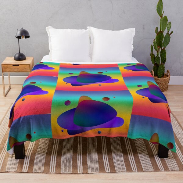 Artikelvorschau, Bunte, abgerundete geometrische Formen in Regenbogenfarben entworfen und verkauft von AnnabellaRh.