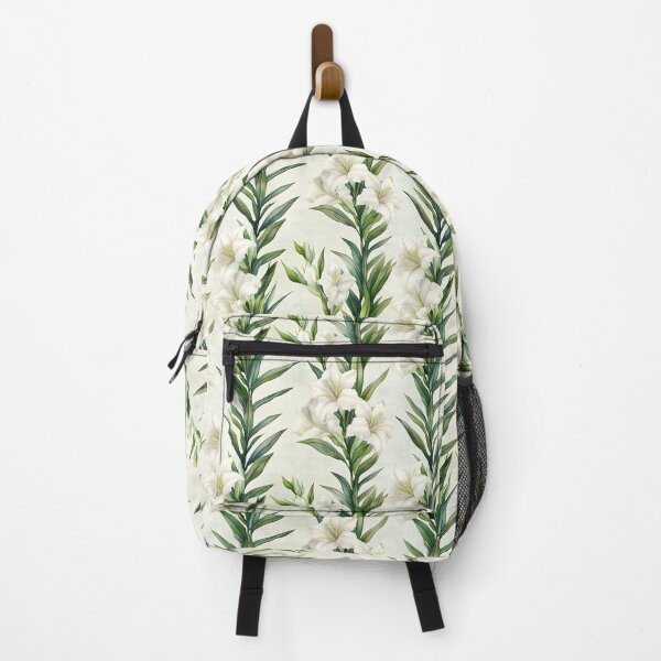 Item preview, Watercolor pattern featuring delicate yucca flowers designed and sold by Mariana Shymkovych.