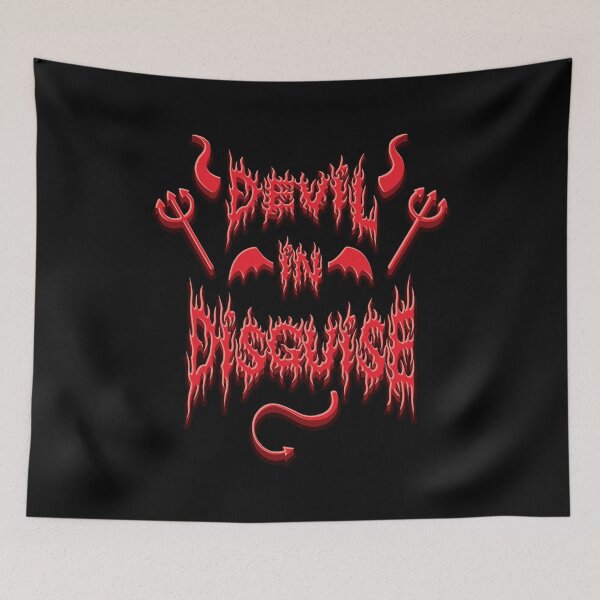Item preview, Devil In Disguise - Halloween designed and sold by Whimsical  Thinker.