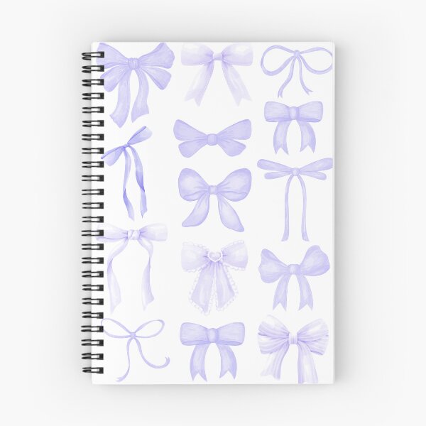 Item preview, Coquette Lavender Watercolour Bows designed and sold by ArtVueStudio.