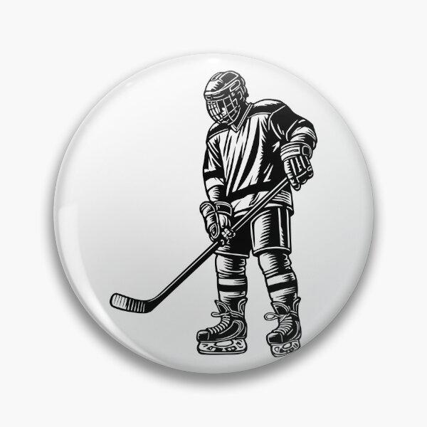 Item preview, Ice Hockey, hockey player standing designed and sold by MYpngShop.
