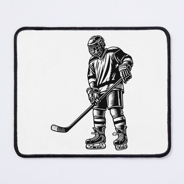Item preview, Ice Hockey, hockey player standing designed and sold by MYpngShop.