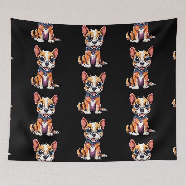 Item preview, dog designed and sold by Temdo7.