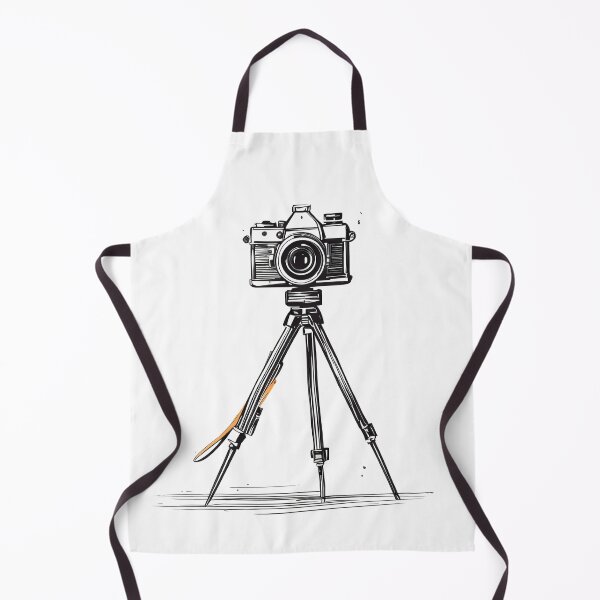 Item preview, Vintage Camera on Tripod Art Print designed and sold by drawbey.