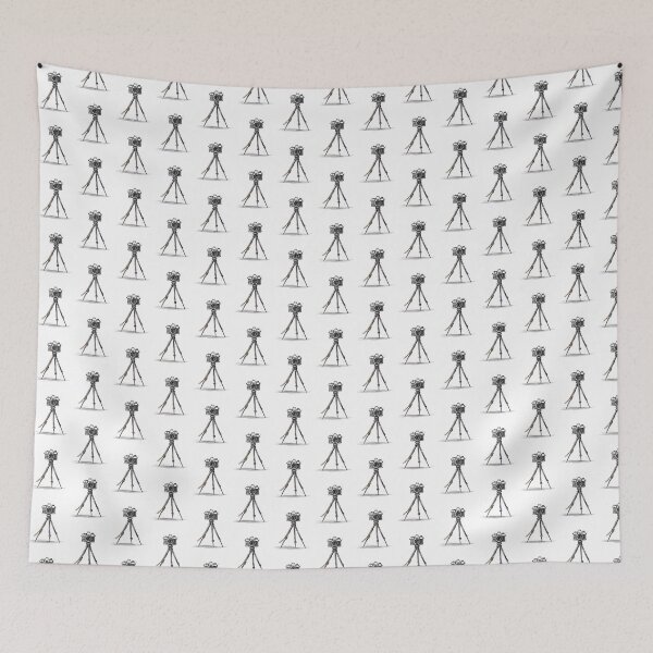 Item preview, Vintage Camera on Tripod Art Print designed and sold by drawbey.