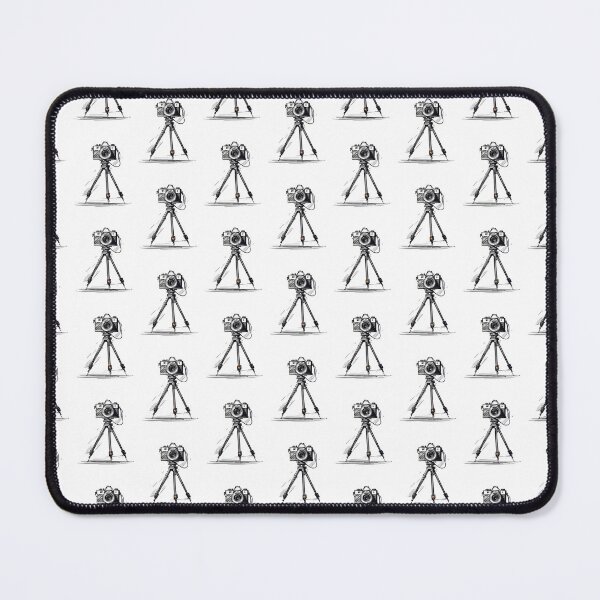 Item preview, Vintage Camera on Tripod Art Print designed and sold by drawbey.