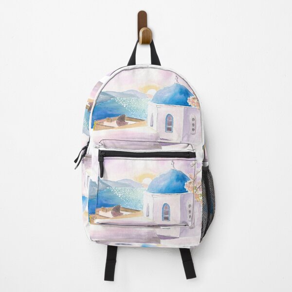 Item preview, Santorini Rooftop Dreams in Oia and Greek Island Seaview designed and sold by artshop77.