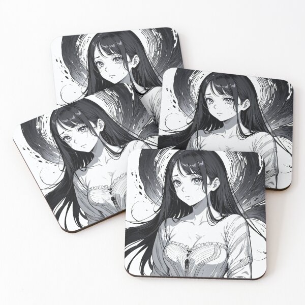 Item preview, Artwork of anime girl, cute designed and sold by Stajnon.