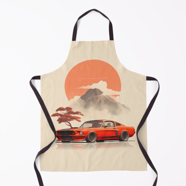 Item preview, Mustang GT 350 in Japan Illustration designed and sold by blackdogshop.