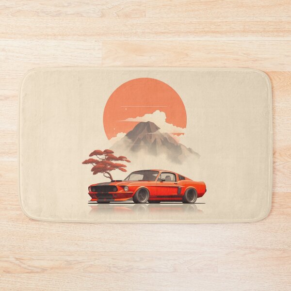 Item preview, Mustang GT 350 in Japan Illustration designed and sold by blackdogshop.