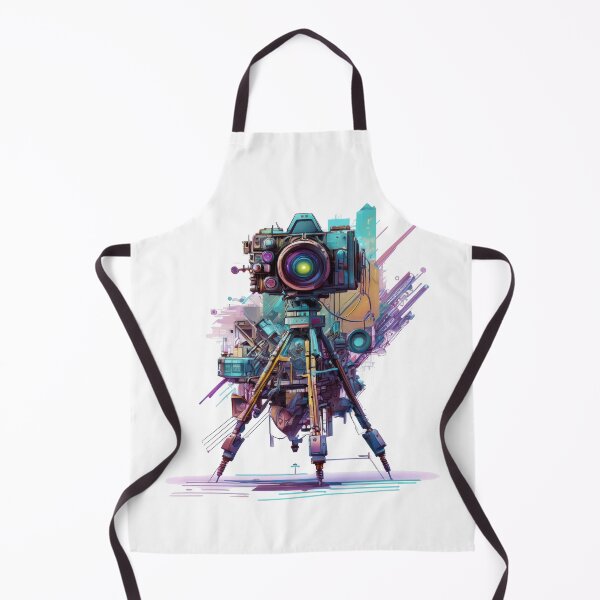 Item preview, Vintage Camera on Tripod Art Print designed and sold by drawbey.