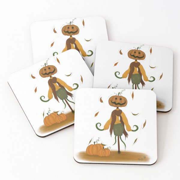Item preview, Pumpkin head scarecrow, autumn atmosphere, Halloween design designed and sold by HappyRiri.