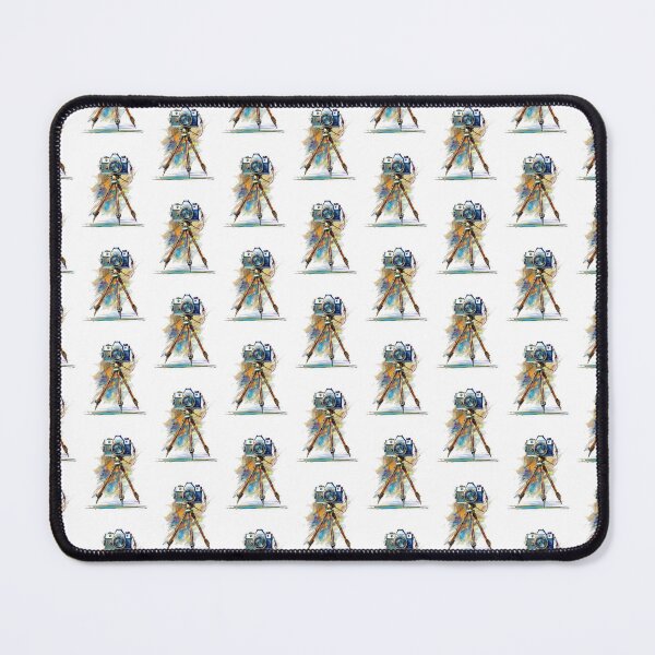 Item preview, Vintage Camera on Tripod Art Print designed and sold by drawbey.