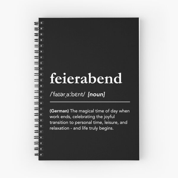 Item preview, Feierabend definition, german words urban dictionary, learning german, when work is done designed and sold by lagunaklein.